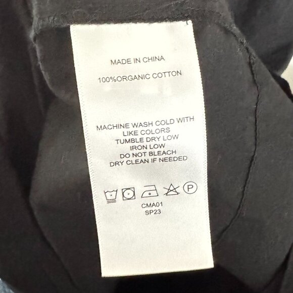 Quince - 100% Organic Cotton Sleeveless Maxi Dress in Black - Picture 9 of 9